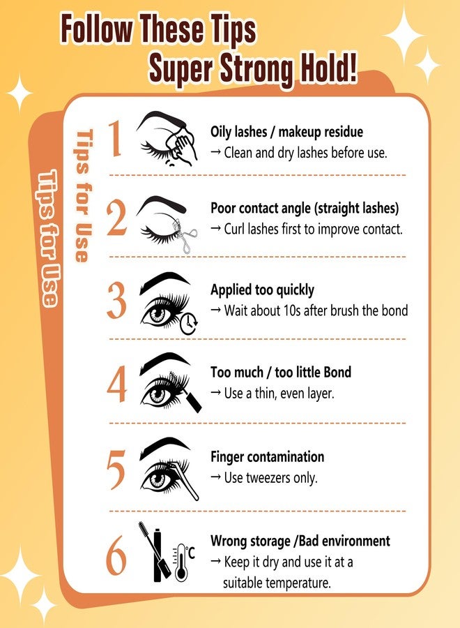 LANKIZ Sensitive Lash Cluster Glue: [Upgraded] 90H Strong Hold Lash Bond and Seal, Latex-Free & Hypoallergenic, Long-Lasting Waterproof Cluster Lash Glue for Lash Clusters & Strips - Image 5